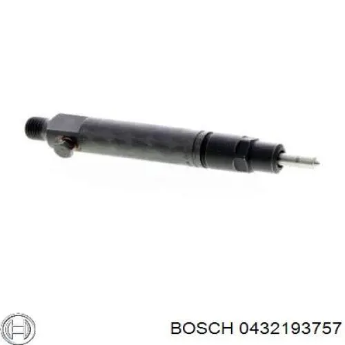 0432193757 Bosch inyector de combustible