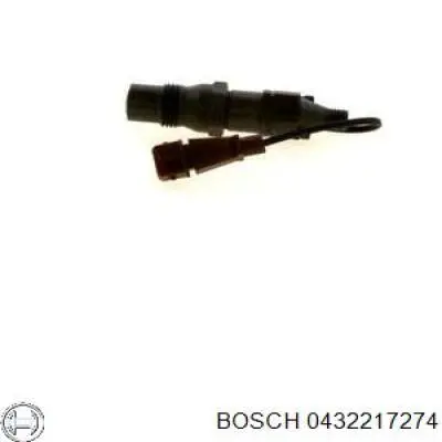 0432217274 Bosch inyector de combustible