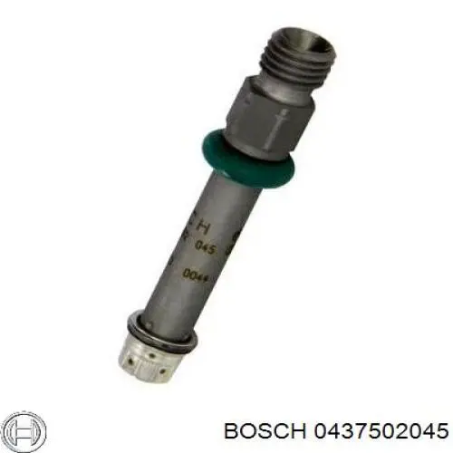 0437502045 Bosch inyector de combustible