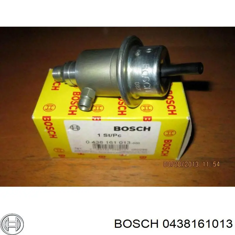 0438161013 Bosch regulador de presión de combustible, rampa de inyectores