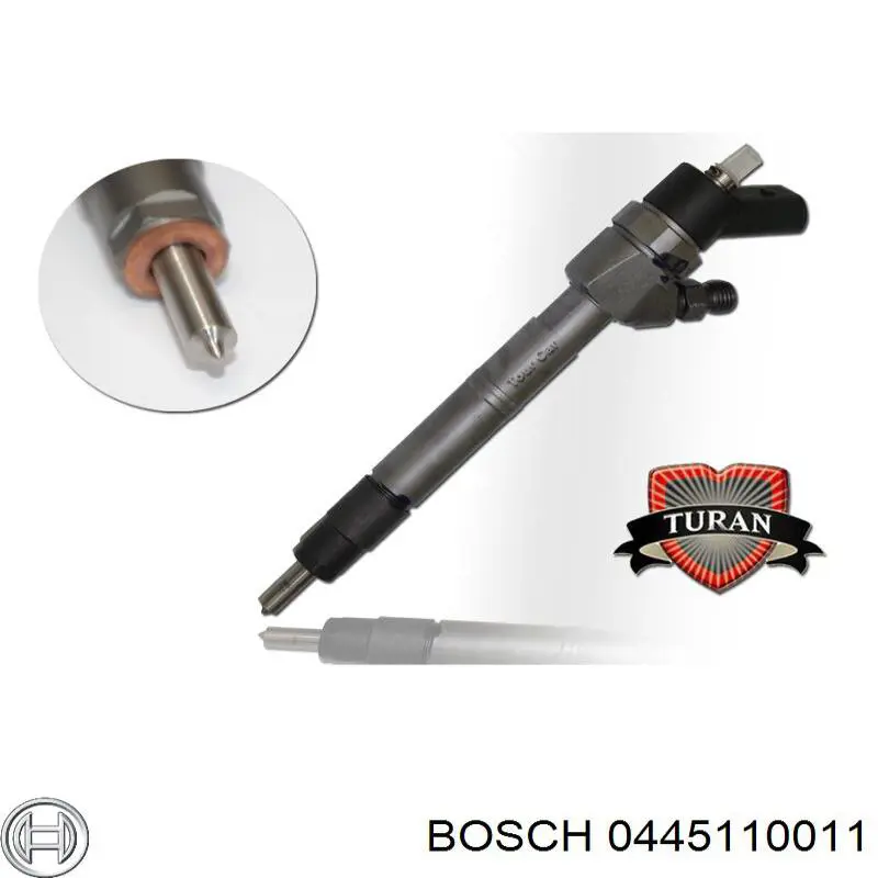 0445110011 Bosch inyector de combustible