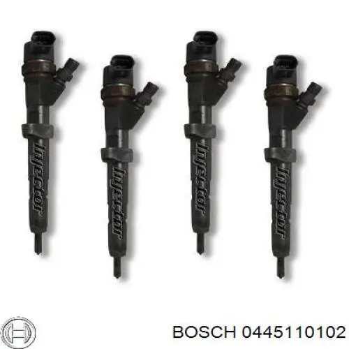 0445110102 Bosch inyector de combustible