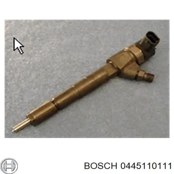 0445110111 Bosch inyector de combustible