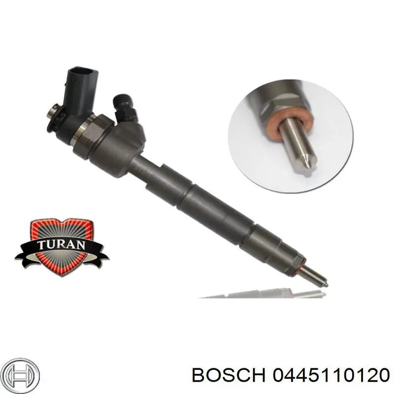 0445110120 Bosch inyector de combustible