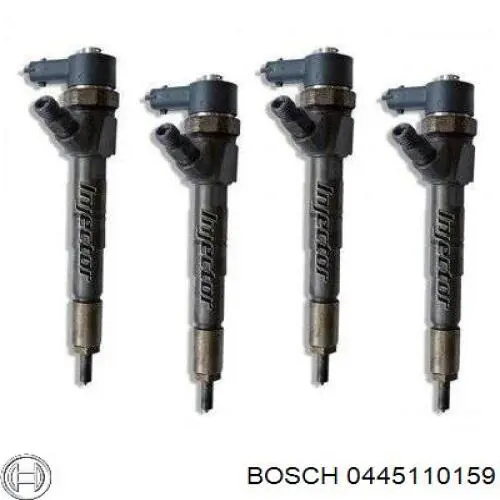 0445110159 Bosch inyector de combustible