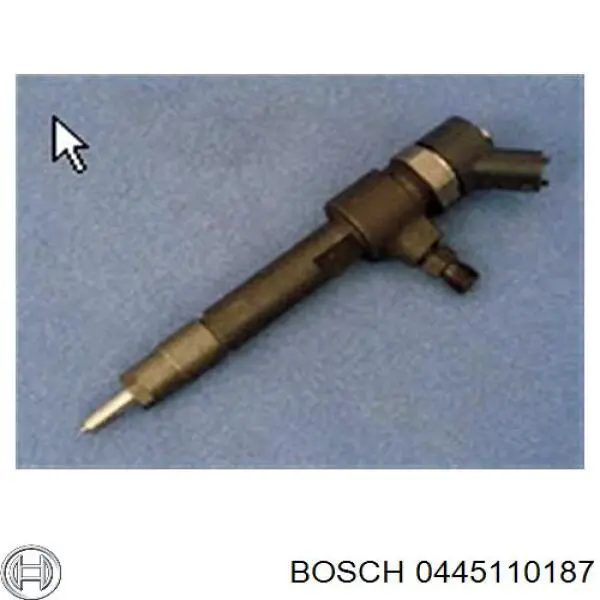 0445110187 Bosch inyector de combustible