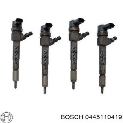 445110419 Bosch inyector de combustible