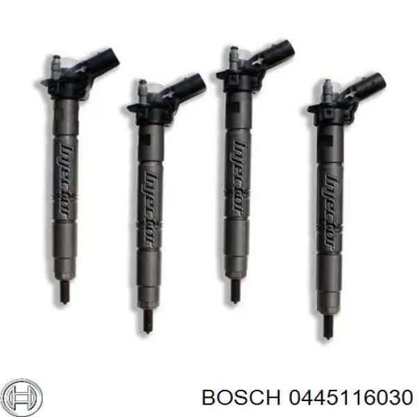 0445116030 Bosch inyector de combustible