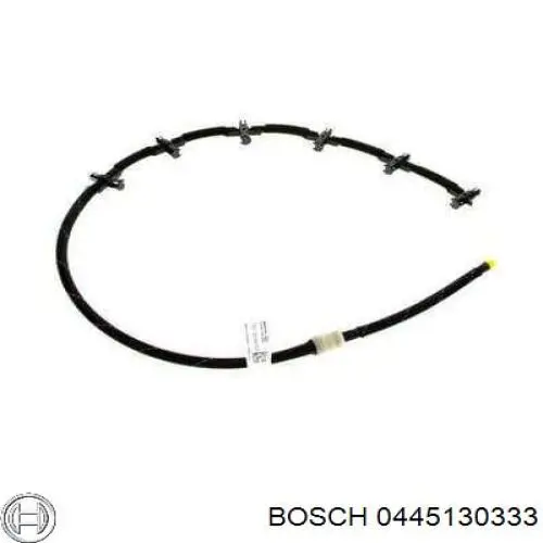 0445130333 Bosch tubo de combustible atras de las boquillas