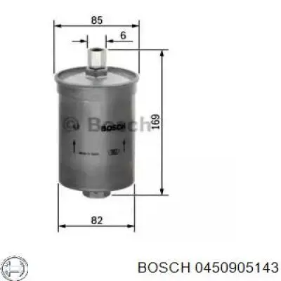 0450905143 Bosch filtro combustible