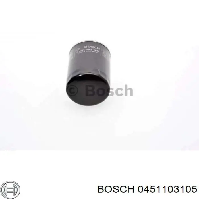 0451103105 Bosch filtro de aceite