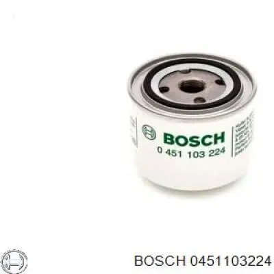 0451103224 Bosch filtro de aceite