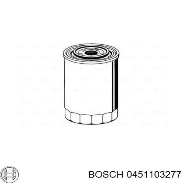 0451103277 Bosch filtro de aceite