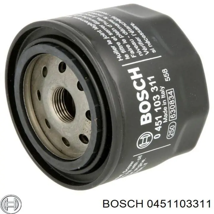 0451103311 Bosch filtro de aceite