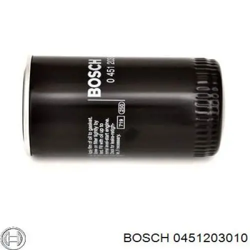 0451203010 Bosch filtro de aceite