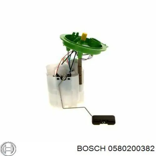 0580200382 Bosch módulo alimentación de combustible