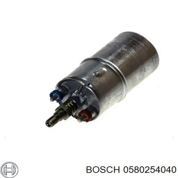 0580254040 Bosch bomba de combustible eléctrica sumergible