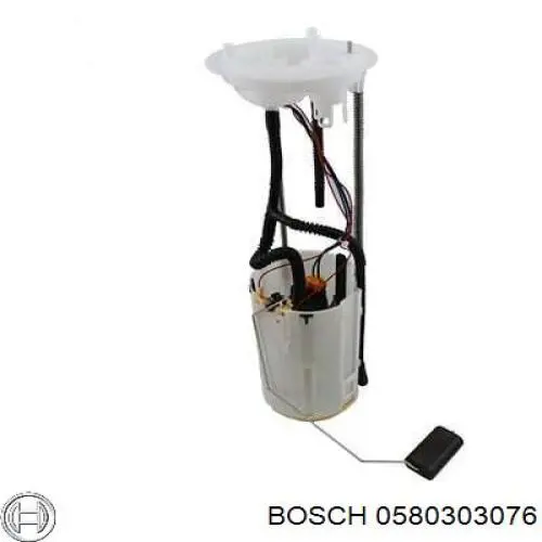 0580303076 Bosch bomba de combustible eléctrica sumergible