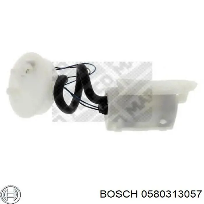 0580310004 Bosch elemento de turbina de bomba de combustible