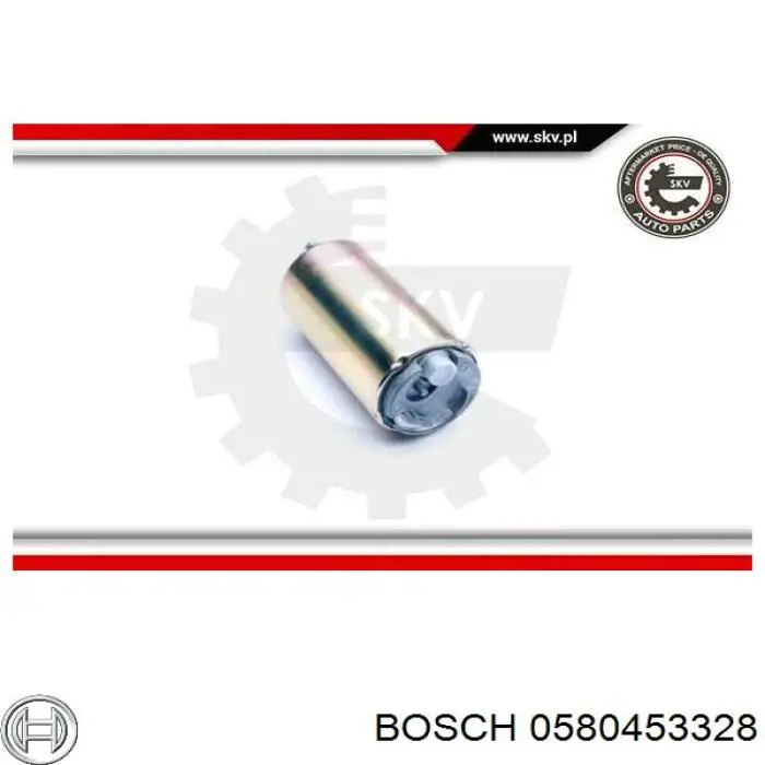 0580453328 Bosch bomba de combustible eléctrica sumergible