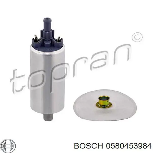 0580453984 Bosch bomba de combustible eléctrica sumergible