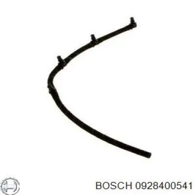 0928400541 Bosch tubo de combustible atras de las boquillas