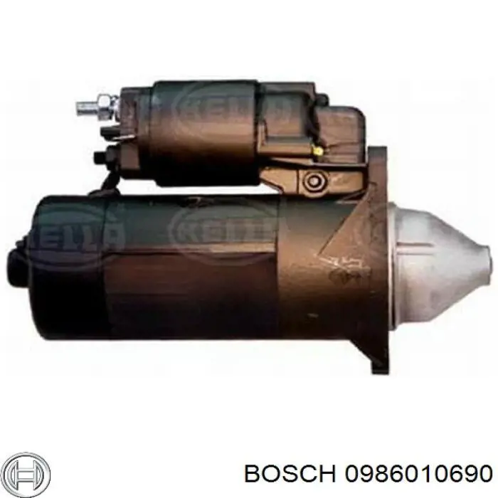 0986010690 Bosch motor de arranque