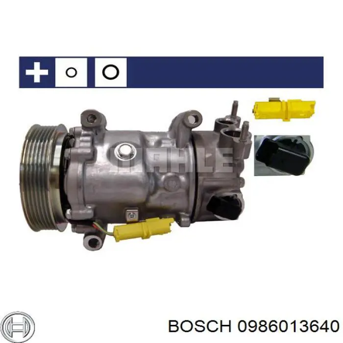 0986013640 Bosch motor de arranque