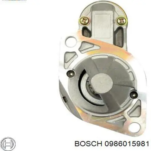 0986015981 Bosch motor de arranque