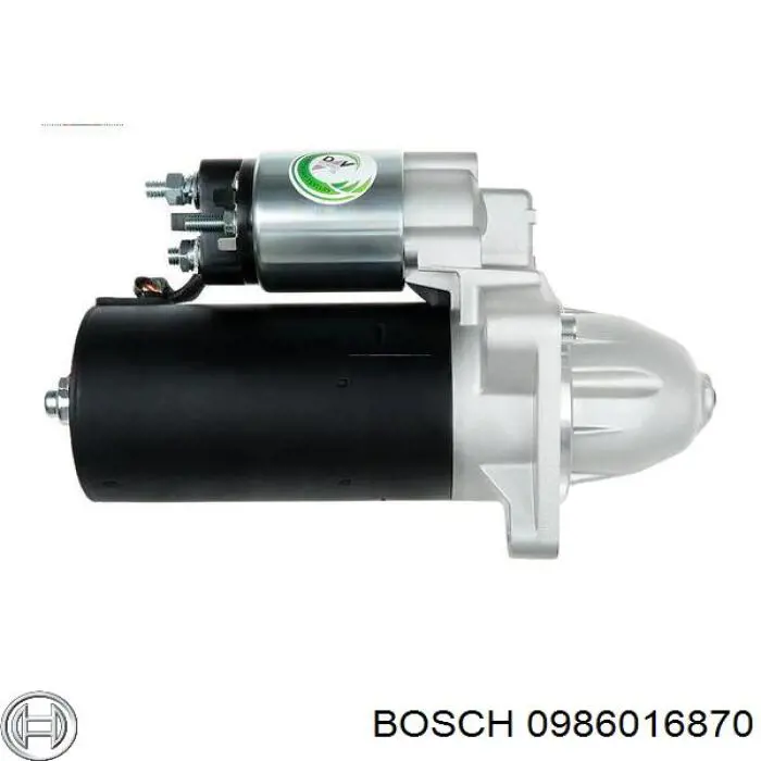 0986016870 Bosch motor de arranque