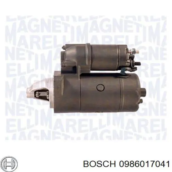 0986017041 Bosch motor de arranque