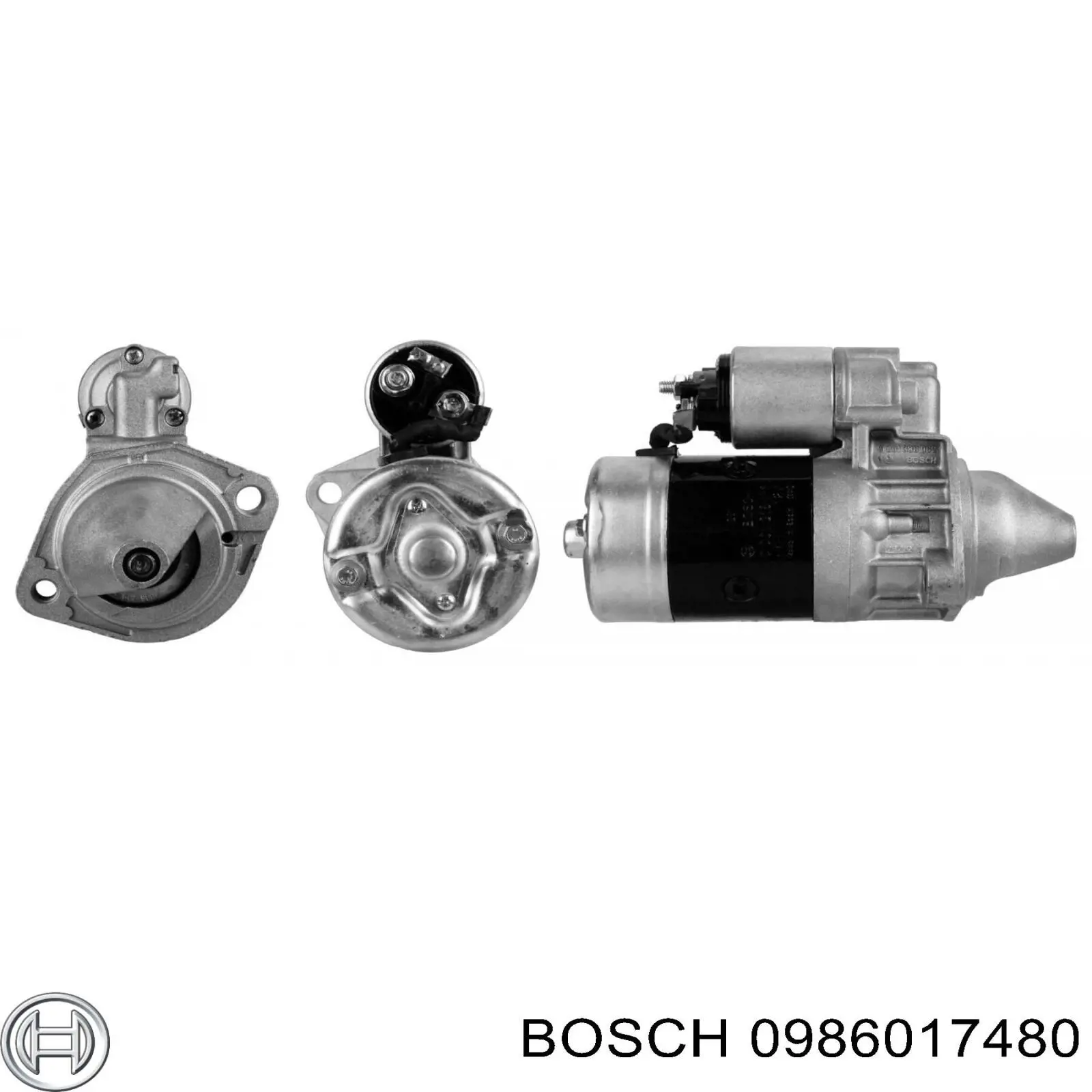 0986017480 Bosch motor de arranque