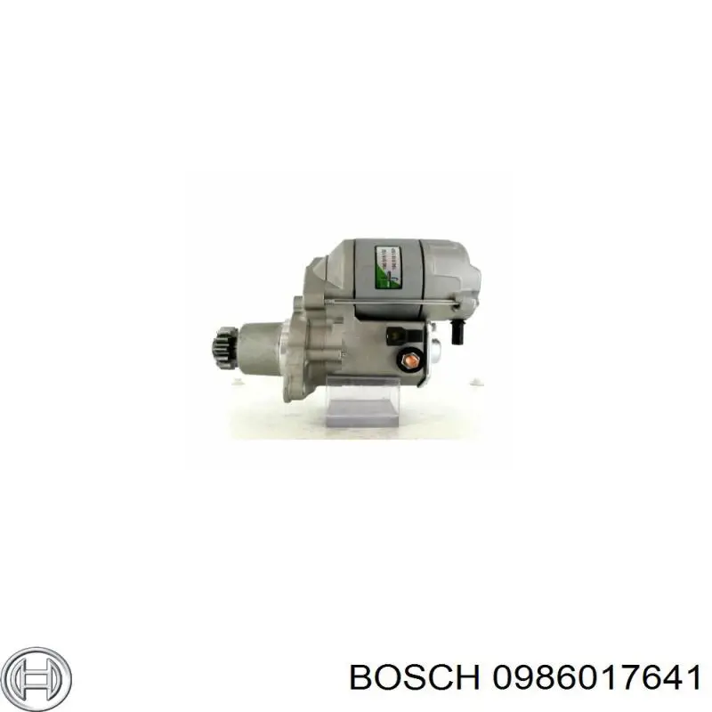 0986017641 Bosch motor de arranque