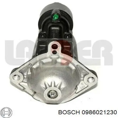 0986021230 Bosch motor de arranque