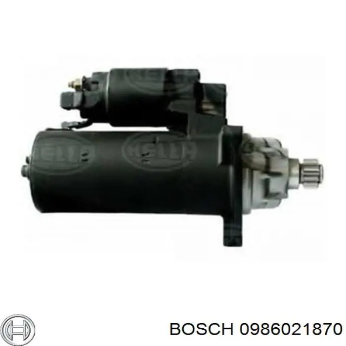 0986021870 Bosch motor de arranque