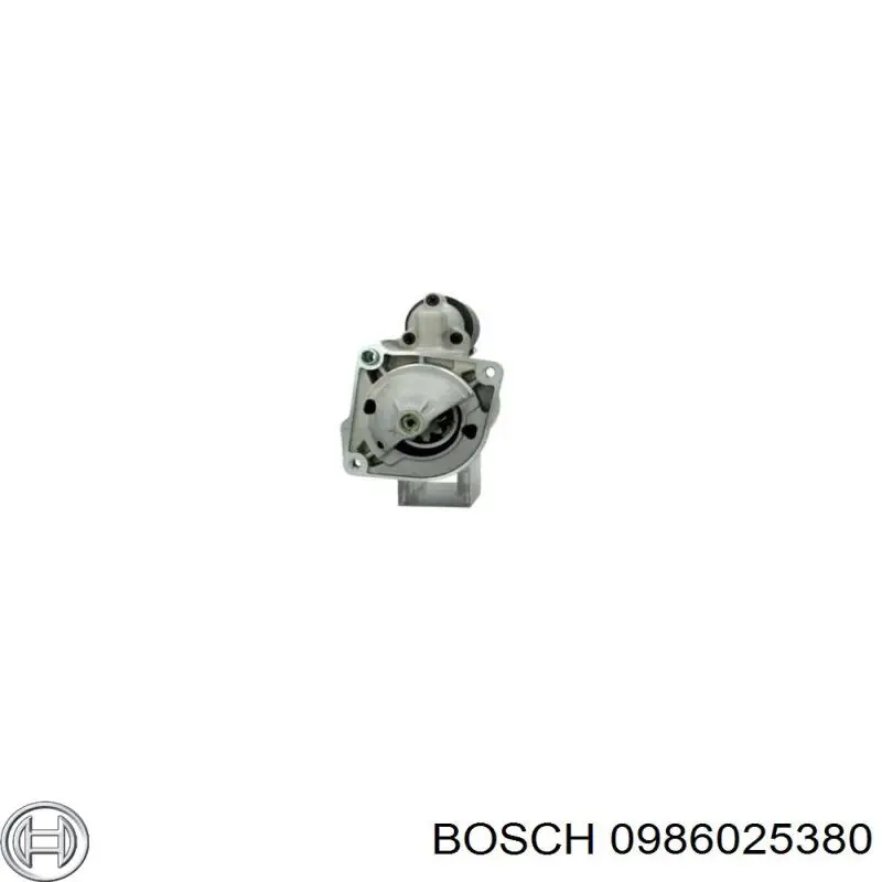 0 986 025 380 Bosch motor de arranque