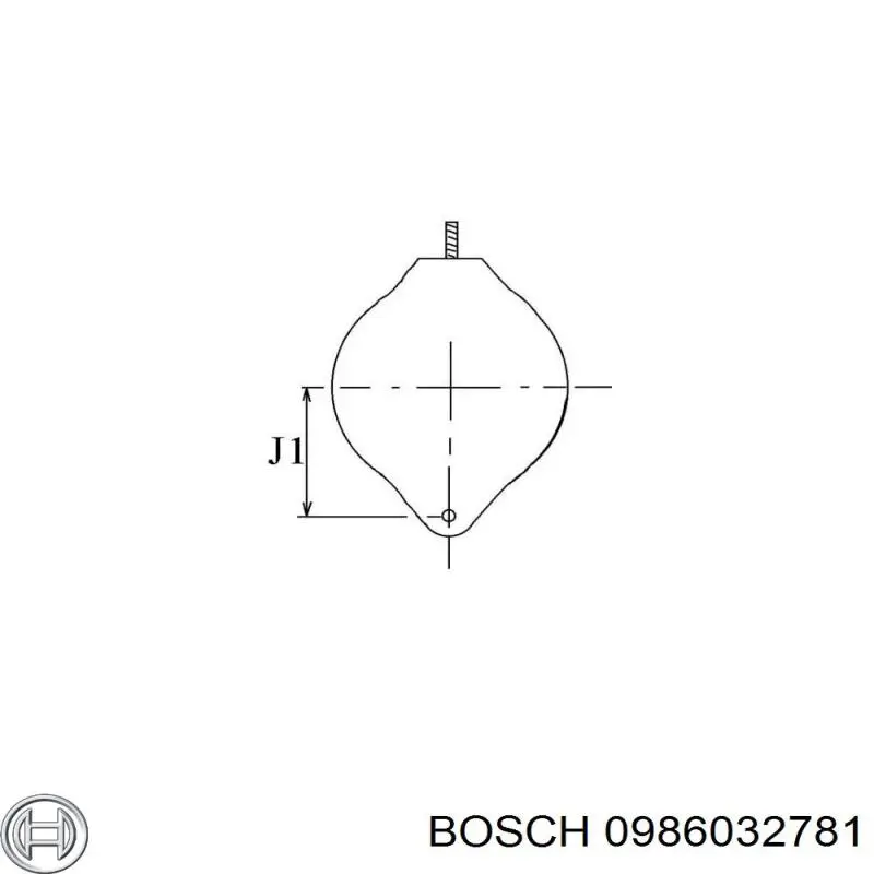 0986032781 Bosch alternador