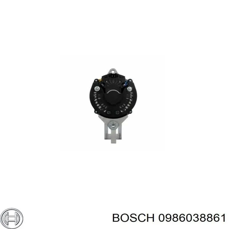 0986038861 Bosch alternador