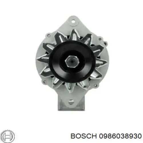 0986038930 Bosch alternador