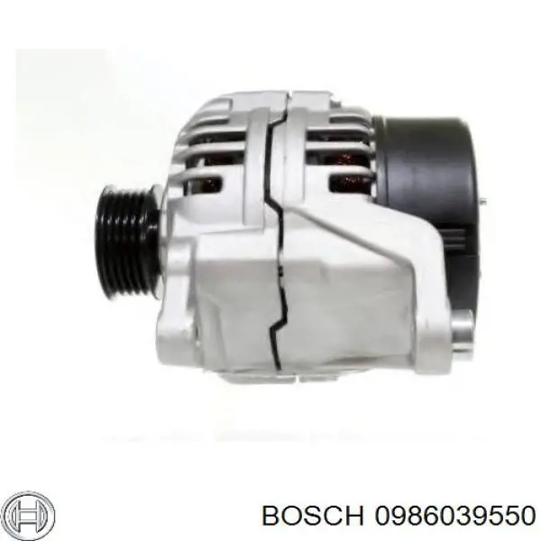 0 986 039 550 Bosch alternador