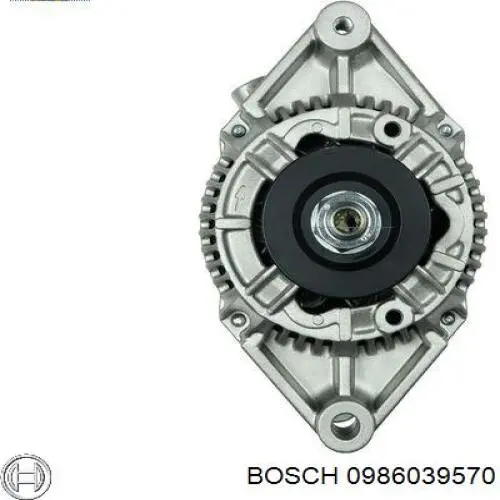 0986039570 Bosch alternador