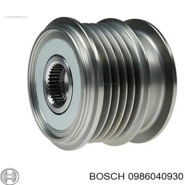 0986040930 Bosch alternador