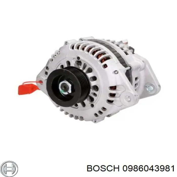 0986043981 Bosch alternador