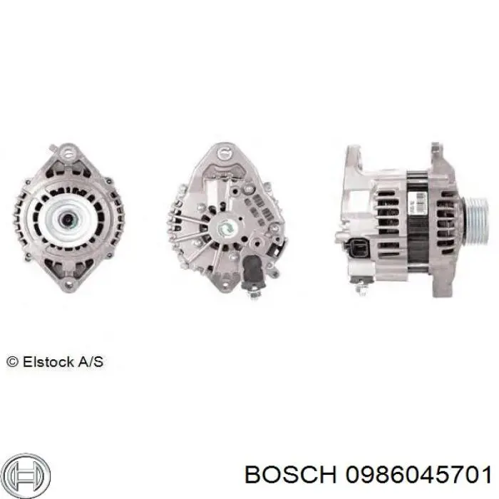 0986045701 Bosch alternador