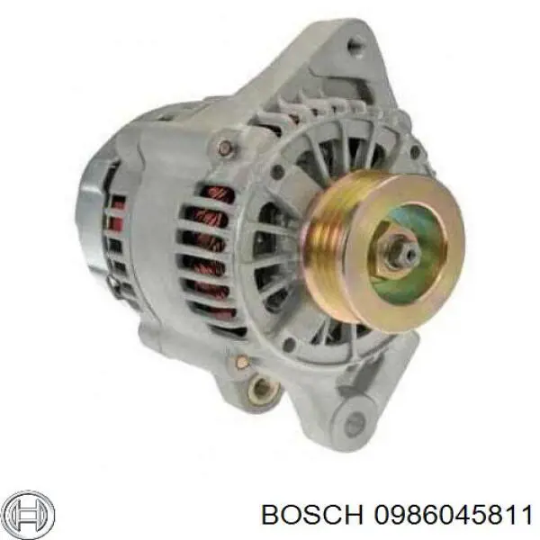 0986045811 Bosch alternador