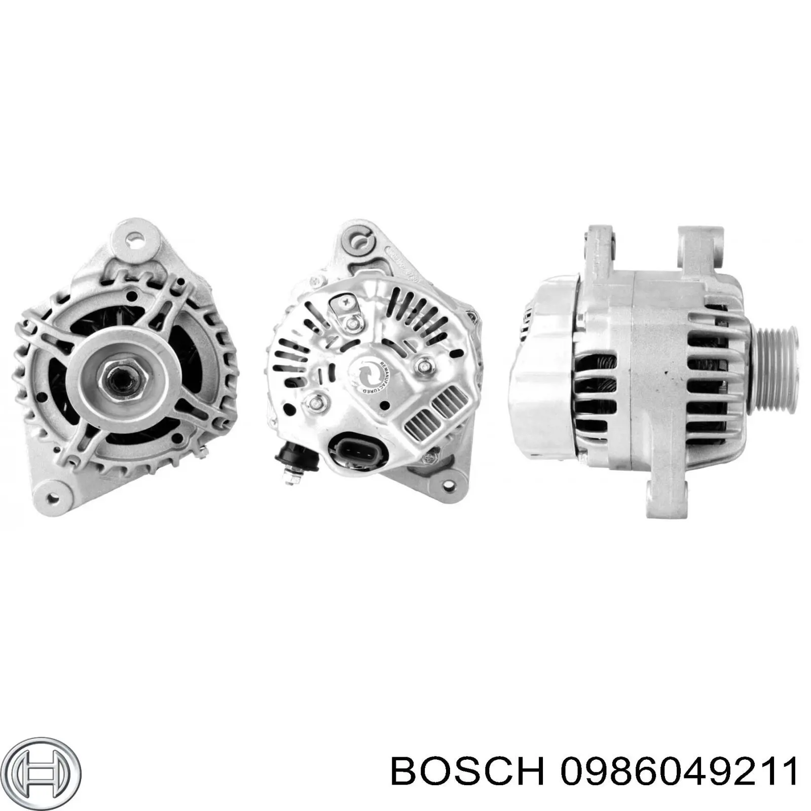 0 986 049 211 Bosch alternador