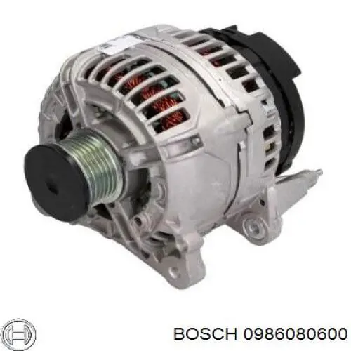 0986080600 Bosch alternador