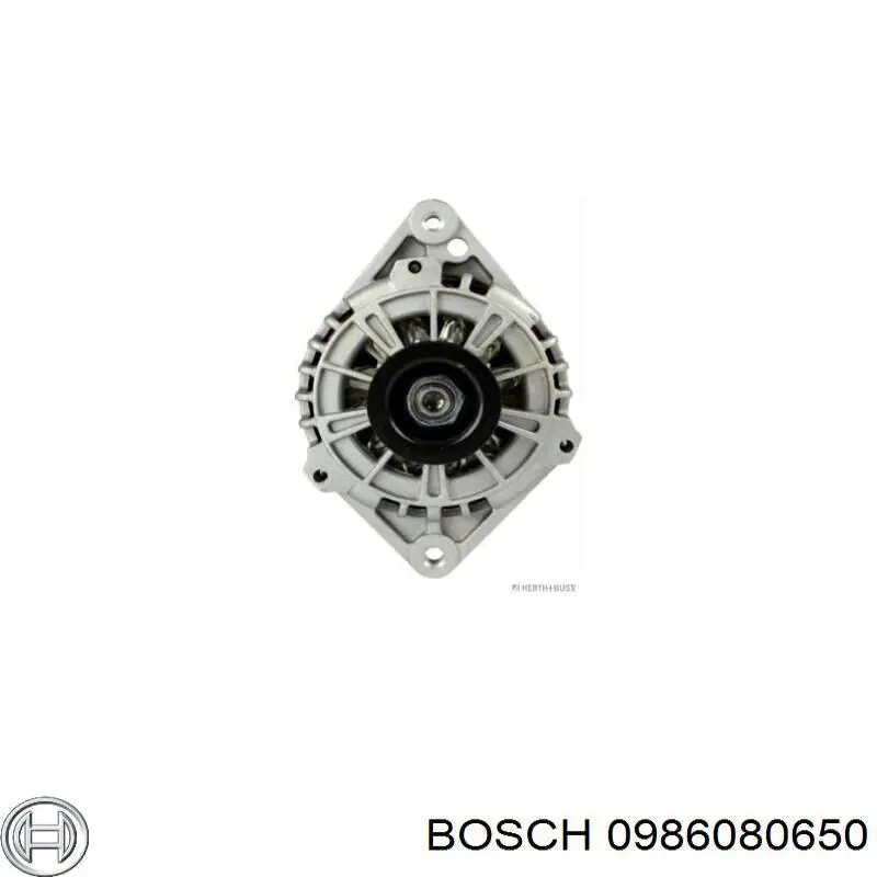 0986080650 Bosch alternador