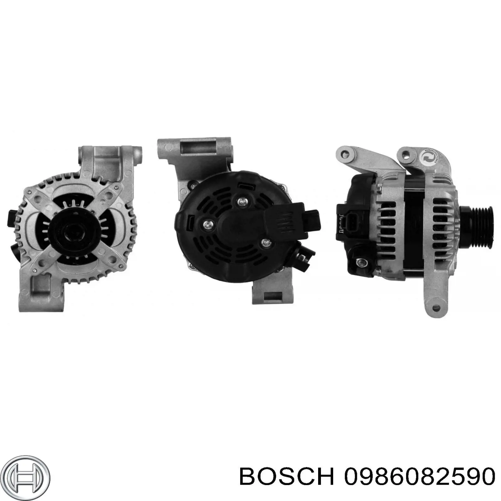 0 986 082 590 Bosch alternador