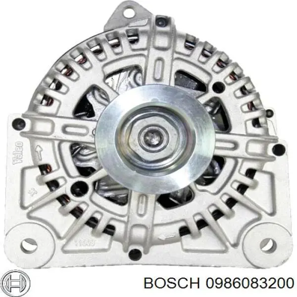 0 986 083 200 Bosch alternador